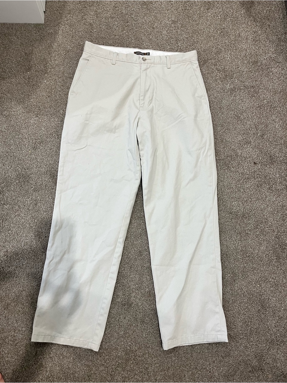 Dockers Men's Straight-Leg Chino Pants - Off-White